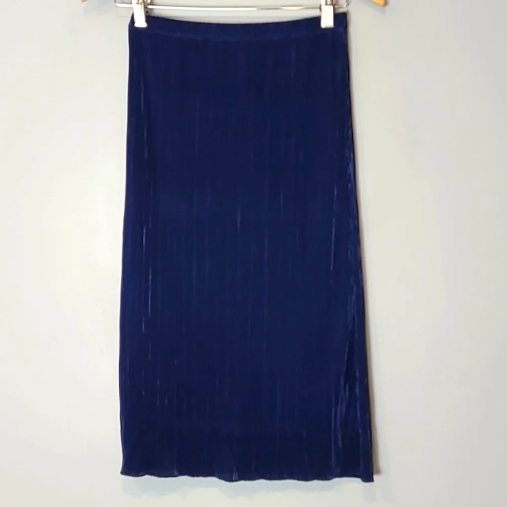 J crew‎ midi skirt Slinky Satin Comfy Size XS Retro Office Preppy Old Money